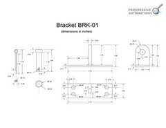 Linear Actuator – Mounting Bracket (1 pcs)
