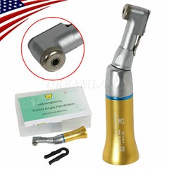 Dental Contra Angle Air Motor 4Hole Low Slow Speed Handpiece NSK Style Gold