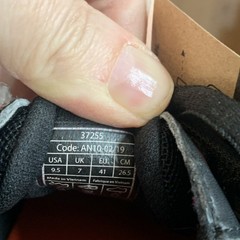 Shoes for Crews 37255 Black Work Shoes Men’s US 9.5 UK 7 EU 41 Made in Vietnam