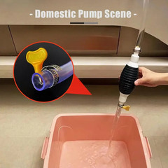 Siphon Pump For Gasoline Motor Oil Fuel Gasoline Diesel, Fish Tank