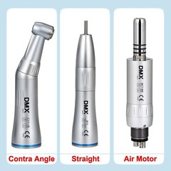 Dental Slow Speed Handpiece Inner Water Contra Angle/ Straight/ Air Motor 4-Hole