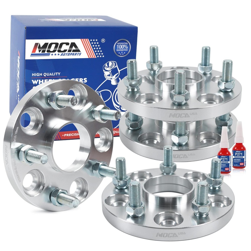 4PCS 15mm 5×114.3mm 60.1mm Wheel Spacers for Toyota Lexus Scion