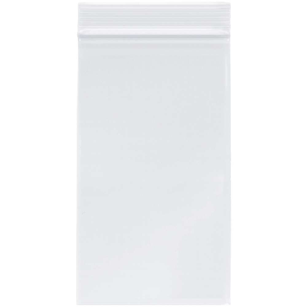 Plymor 4″ x 7″, 2 Mil Zipper Reclosable Plastic Bags