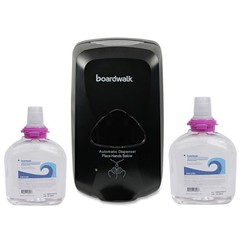 Boardwalk 1200mL Soap Dispenser & Unscented Soap Refill Bundle (2 Refill/CT) New
