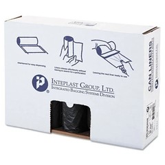 Inteplast Group Can Liners, 60 gal, 1.4 mil, 38×58″, 20 Bags/Roll, 5 Rolls/CT