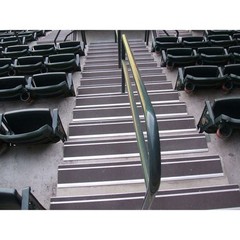 Wooster Products 300Bla3 Stair Tread Cover Extruded Aluminum Black, 36 In W X