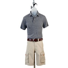 Clothing Display Torso Form Fits S – L Hanging Male Mannequin White Hollow Back