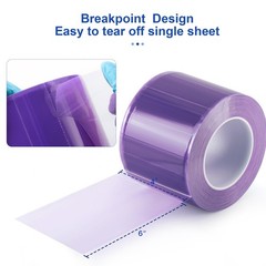 1200 Sheets/Roll Dental Barrier Film 4″x6″ Universal Self-Adhesive Perforated