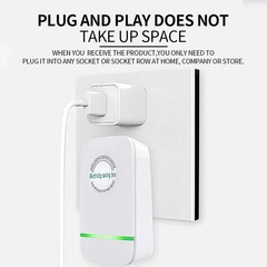 1PCS Plug-In Power Box with US Plug, Wide Voltage Range 90–250V, 2026 Design