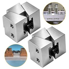 2PCS M6 OK Clamp Fixture CNC Side Clamping Device Bidirectional Workholding Tool