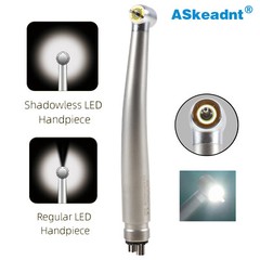 Dental LED High Speed ceramic Handpiece E-generator Shadowless LED 2Holes 4Holes