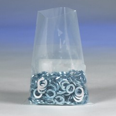 20 x 24″ Clear Flat Open Top Poly Bags 4 Mil Plastic Baggies 250/Pack