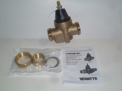 Watts 1 in. Lead-Free Brass Water Pressure Reducing Valve LFN45BM1-U