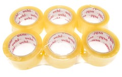 36 Rolls of Clear Packaging Tape – 1.89″ x 110 yds – 1.8 Mil