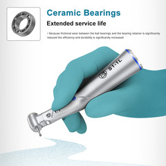 AI Dental Electric 1:1 Direct Drive Fiber Optic Low Speed Handpiece Contra Angle