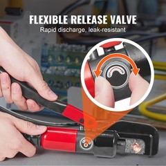 VEVOR Crimping Tool Battery Lug Hydraulic Crimper AWG12-2/0 Terminal with Pliers