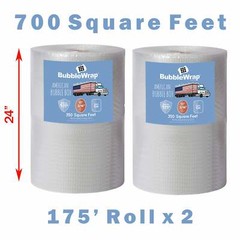 24″ Small Plus (3/16) American Bubble Boy Bubble Wrap – 700 Square feet