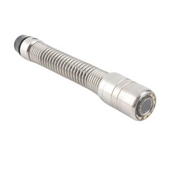 15mm Thread Diameter Pipe Drain Endoscope Camera Head Accessory with LED Light