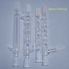 Lab glass allihn condenser liebig condenser 24/40 lab glassware supplier