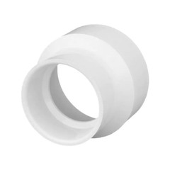 1 1/2 in. x 2 in. PVC DWV Hub x Hub Increaser/Reducer Coupling for Plumbing