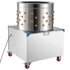 Uimoso 23.6″ Electric Poultry Plucker Machine 2200W, 275RPM, 119 Fingers