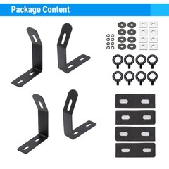 T-Slot Crossbar Accessory with Secure Built-In Tie Down Handles Universal Fit