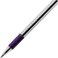 RSVP Ballpoint Pen, Fine Line, (0.7mm), Blue Ink (BK90BP5C) (Pack of 1, 5 Count