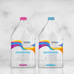UltraClear Epoxy Resin | Table Top Epoxy | Bar Top Countertop Epoxy 4 Gallon Kit