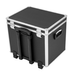 Locking File Chest File Rails Letter/Legal Files Storage Box with Wheels&Handle