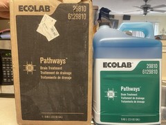 Ecolab Pathways Drain Treatment Unscented 2.5 US gal (9.46 L) 6129810