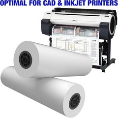 Alliance Wide Format Paper CAD Bond Rolls (20Lb | 2 Rolls, 36 in X 300 Ft | 3″ C