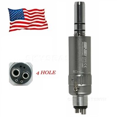 Dental Slow Low Speed E-type Air Motor Micromotor 4 Hole Contra Angle Handpiece