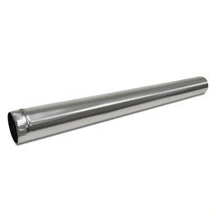 12 In. X 5 Ft. round Metal Duct Pipe