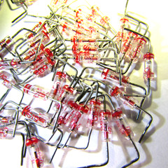 Germanium GOLD BONDED Diode Similar 1N34 ITT BKC SERIALIZED Formed DO-7, 1 PIECE