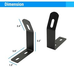T-Slot Crossbar Accessory with Secure Built-In Tie Down Handles Universal Fit