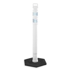 Zoro Select 03-747Wrbc Delineator Post, Polyethylene, High-Intensity Prismatic,