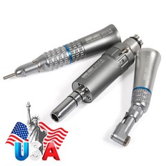 Dental Slow Low Speed Handpiece Air Motor 4H Contra Angle Straight Nosecone YP4