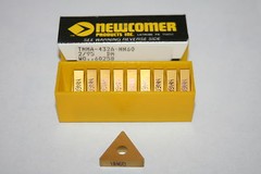 (Lot of 10) Newcomer TNMA-432A TiN COATED CARBIDE INSERTS, GRADE: NN60 * NEW