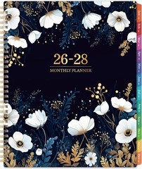 3 Year Monthly Planner 2026-2028 9×11 Inch 36-Month Calendar with Tabs Inner Poc