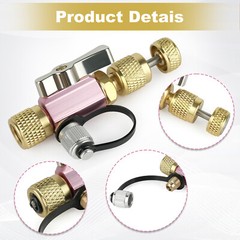 Mega Flow Vacuum Rated Valve Core Removal Tool for 5/16″ for R410A Split Systems