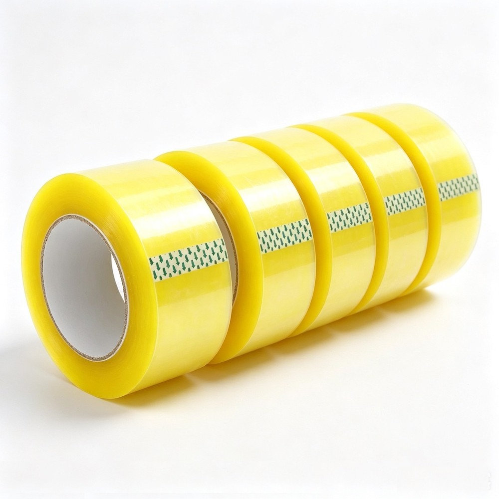 5 Rolls 2.4 Mil 2.5Inch x 60 Yard Clear Packing Tape Shipping Tape for Boxes