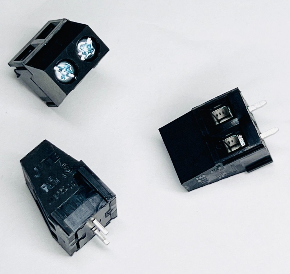 JITE JTB552-00-2-02-1-M1 Euro Terminal Block 2 Conductor .325 PCB Screw 800 Each