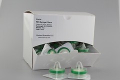 Sterile 33mm PES Syringe Filter (0.22 um Pore Size, 50 pieces)