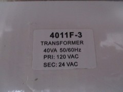 4011F-3 120V to 24V Transformer 40VA Compatible with Furnace/HVAC Equipment
