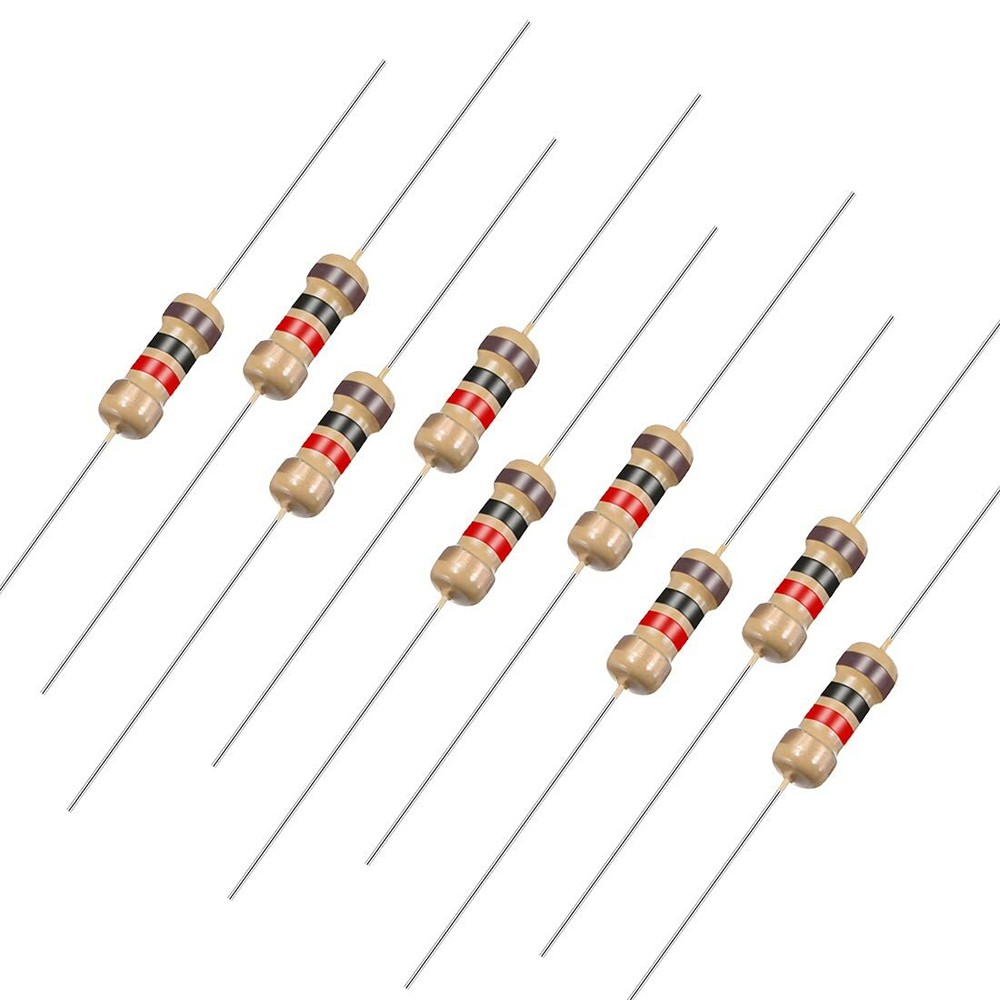 10 Pack~100PACK 1000 Ohm 1 k Ω 5% Tolerance 1/4W 0.25 Watt Carbon Film Resistor