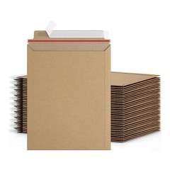 11″ x 13.5″ Rigid Photo Document Mailers Shipping Envelopes Kraft 100 Pieces