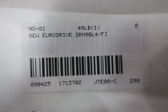 Sew Eurodrive DRN90L4/FI Ac Motor 1.5kw 1767rpm 277v-ac 480v-ac 3ph