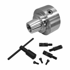 5 Inch Diameter 5C Collet Chuck With Integral D1-4 Cam Lock Mounting Workholding