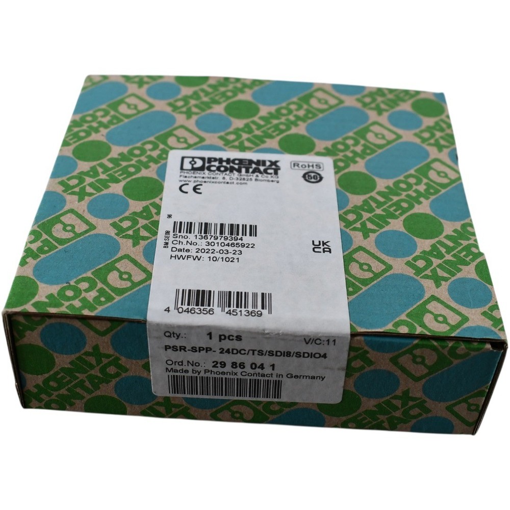 NEW Phoenix Contact PSR-SPP-24DC/TS/SDI8/SDIO4 Safety Relay Module 2986041