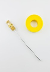33.5LB FORKLIFT PROPANE TANK BLEEDER VALVE DIP TUBE VENT BLEED ALUMINUM STEEL